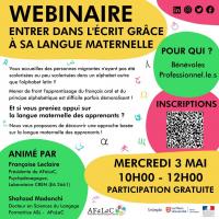 webinaire entrée écrit